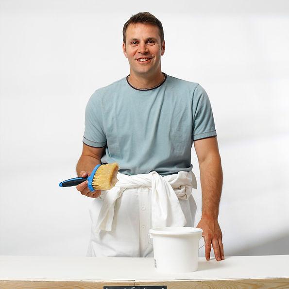 usměvavý Painter